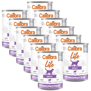 CALIBRA Dog Life Adult Lamb 12x400g