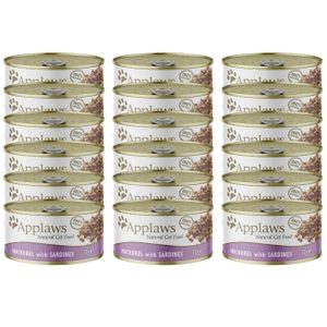 Applaws Cat Macrou și sardine 24x70g CAN