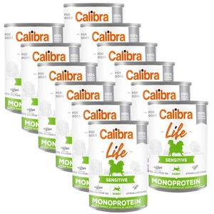 CALIBRA Dog Life Sensitive Rabbit 12x400G