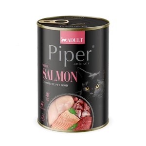 DOLINA NOTECI Piper pentru pisici cu somon 400g