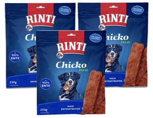 RINTI- Snaks Chicko MAXI 3x250g RAȚĂ