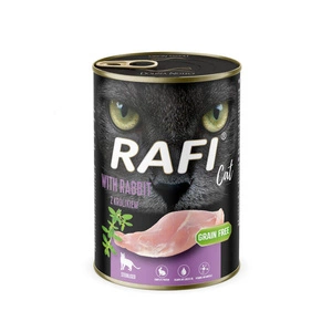 RAFI Cat Adult Sterilizat cu iepure 400g