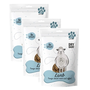 PAKA ZWIERZAKA - Lio PEPE Gustare liofilizată din carne de miel (plămân de miel) 3x50g