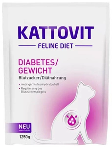 Kattovit Diabetes 1250 g hrană uscată