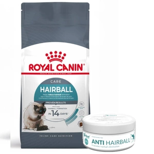 ROYAL CANIN Hairball Care 10 kg + VETFOOD Anti Hairball 100 g