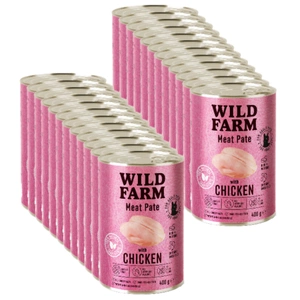 WILD FARM Pate with Chicken 24x400g