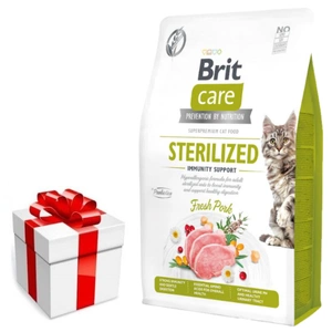 BRIT Care Cat Grain-Free Sterilised Immunity Support 7 kg + SURPRIZĂ PENTRU PISICA TA