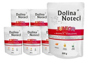 Dolina Noteci Premium Junior Inimi de vită bogate 10x300g