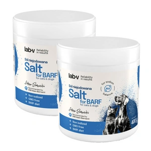 Sare neiodată Lab-v – Susține echilibrul electrolitic și hidratarea 2x400g