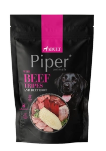 DOLINA NOTECI Piper pentru câini cu stomac de vită și sfeclă roșie 500 g