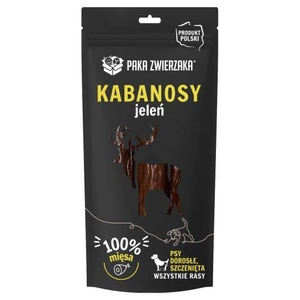 PAKA ZWIERZAKA- Kabanosy de căprioară 3 buc (80g)