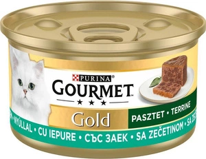 Purina Gourmet Gold Pate cu iepure 85g