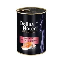 Dolina Noteci Premium Pentru pisici Somon bogat 400g