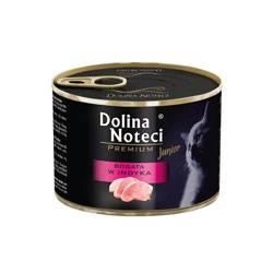 Dolina Noteci Premium Junior Pentru pisici Curcan bogat 185g