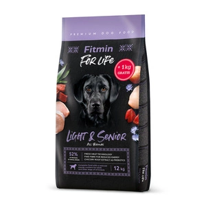 FITMIN For Life Light & Senior 12+1kg