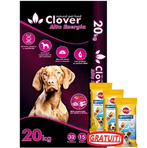 Forzecan Energy 51% carne fără OMG 20kg+3xDentaStix GRATUIT!