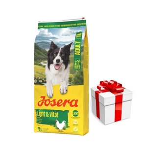JOSERA Adult Light & Vital 12.5kg + SURPRIZĂ PENTRU CÂINI