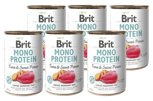 Brit Mono Protein Tuna & Sweet Potato 6x400g