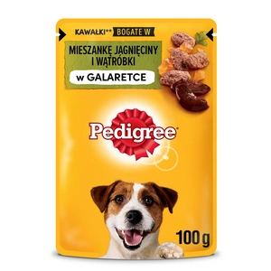 Pedigree Hrană umedă pentru câini adulți cu jeleu de miel 100g