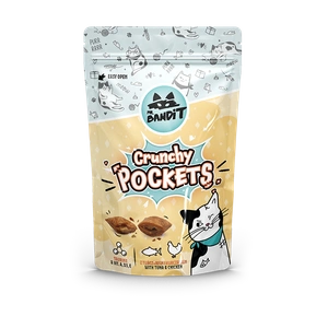 Mr Bandit Crunchy Pockets cu ton și pui 40g