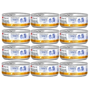 Disugual Hrană umedă pentru pisici Veterinary STRUVITE Curcan (adult) 12x85g