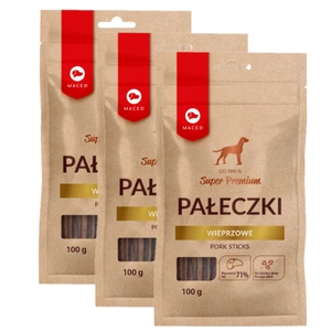 MACED Batoane de porc 3x100g