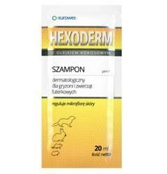 Eurowet Șampon Hexoderm pentru rozătoare și animale cu blană 20x20ml