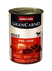 Animonda GranCarno Adult Dog Beef + Chicken 400g