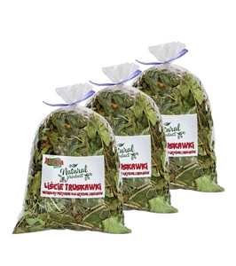 ALEGIA Frunze de căpșuni 3x90g