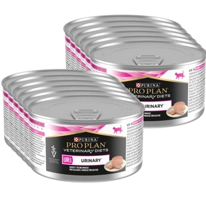 PURINA Pro Plan Diete veterinare UR Urinar Pisică Curcan 12x195g