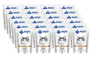 ENZO VET Urinary cu carne de vită în jeleu pentru pisici 24x100g