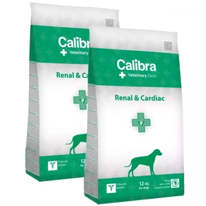 Calibra Veterinary Diets Dog Renal Cardiac 2x12kg