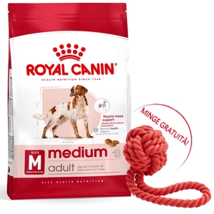 ROYAL CANIN Medium Adult 15 kg + minge pentru câini GRATUITĂ!