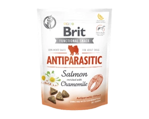 Brit Care Dog Snack funcțional antiparazitar cu somon 150 g