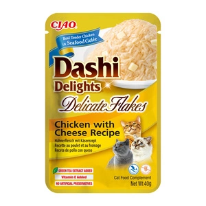 INABA Dashi Delights Delicate Flakes Chicken with Cheese Recipe 40g