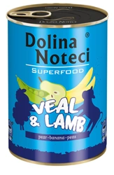 Dolina Noteci Superfood Carne de vițel și miel 400g