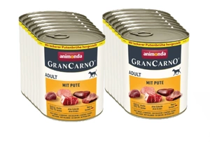 ANIMONDA GranCarno Adult Dog aromă: Porc + Curcan 12x800g
