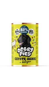 Dobry Pies Mono miel cu colagen 400g