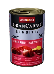 Animonda GranCarno Sensitiv Adult Dog Beef & Potatoes 400g