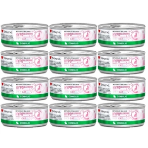 Disugual Hrană umedă pentru pisici Veterinară HIPOALERGENICĂ Iepure (adult) 12x85 g