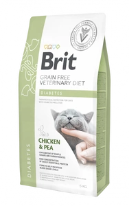 Brit gf veterinary diets cat diabetes 400g