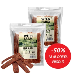 WILD FARM file de miel 2x500g tratează câinii