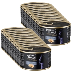DOLINA NOTECI Premium Sterilizat pentru pisici, bogat în bibilică 24x185g