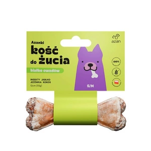 AZANKI Os de mestecat cu insecte și nucă de cocos pentru câini S/M 12 cm