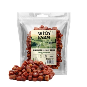 WILD FARM rulouri de miel 500 g gustare pentru câini