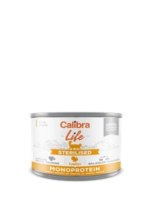CALIBRA Cat Life Sterilizat Curcan 200g