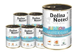 Dolina Noteci Premium Junior Bogat în carne de miel 6x400g