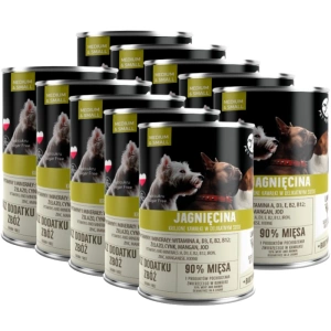 PetRepublic bucăți în sos cu miel 10x400g pentru câini