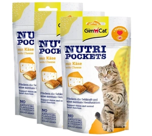 GIMCAT NUTRI POCKETS GIMCAT NUTRI POCKETS Brânză 3x60g