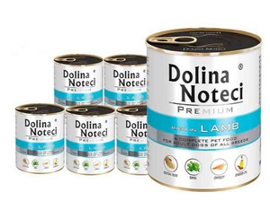 Dolina Noteci Premium Bogat în carne de miel 24x800g